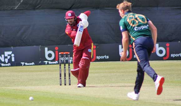 Driven for four by Brandon King (CricketEurope)
