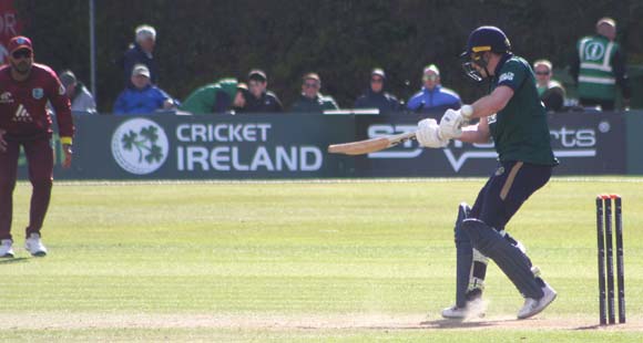 Tucker gets this all wrong and guides the ball straight to the keeper (CricketEurope)