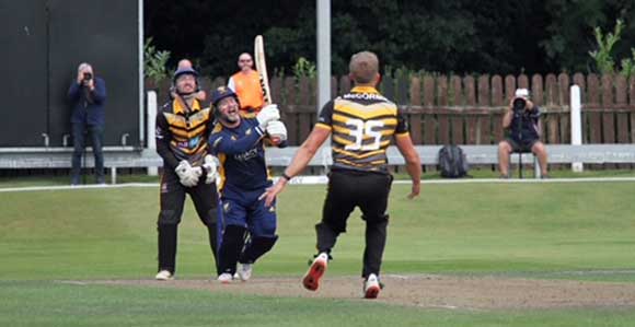 Kirkpatrick goes aerial again ... (CricketEurope)