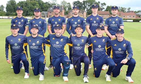 The Bangor team (CricketEurope)