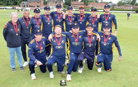 Bangor, winners of the LVS T20 Trophy 2025 (CricketEurope)