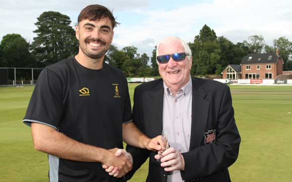 Shane Dadswell was Player of the Match (CricketEurope)