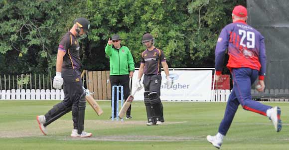 A first ball dismissal for Dadswell (CricketEurope)