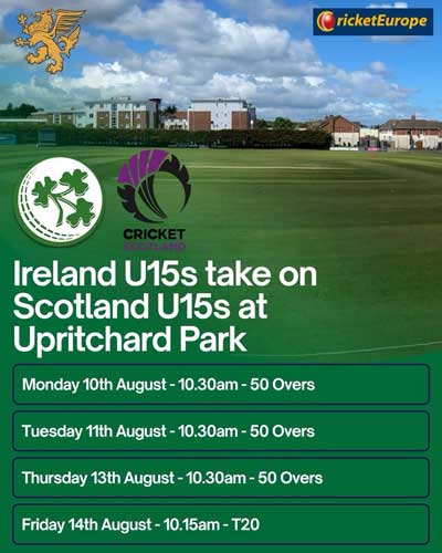 Ireland v Scotland Under 15 poster