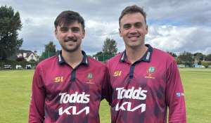 Robbie and Jamie Millar were in the wickets and runs for Eglinton