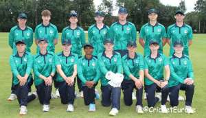 Ireland U17s lost by 5 runs