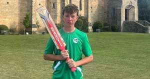 Callum Armstrong starred with the bat