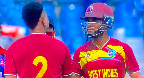 Hetmeyer and Hope led the West Indies to victory