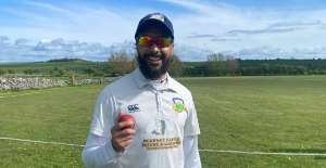 Nabeel Anjum took five wickets and scored a half century