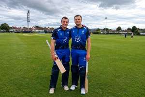Lorcan Tucker and Tim Tector both scored half centuries