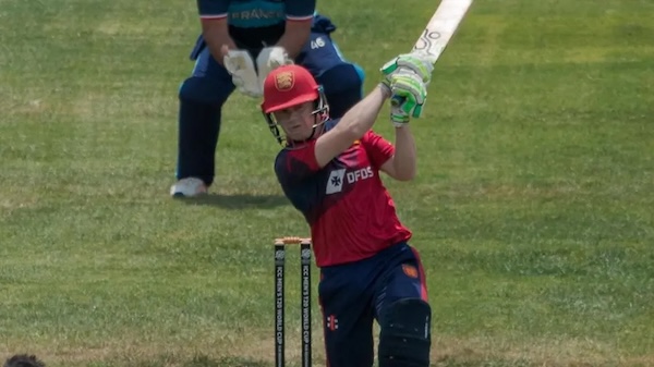 Patrick Gouge batting