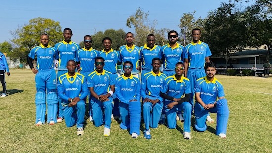 The winning Rwanda squad
