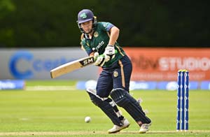 Amy Hunter has won the ICC Player of the Month award for January.