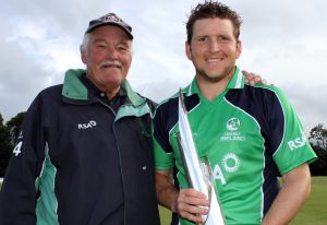 There was sad news this week with the death of George Wilson. Pictured here with his son Gary.
