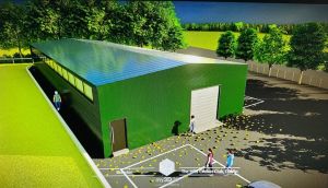 The proposed new indoor training centre at The Hills.